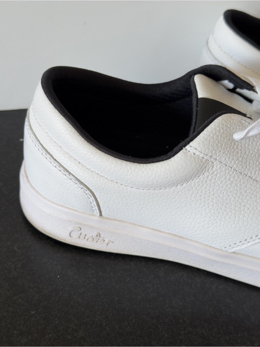 CUATER The Wildcard Leather 4MU189 Spikeless Golf Shoes Size 11 White Sneakers - Picture 8 of 11